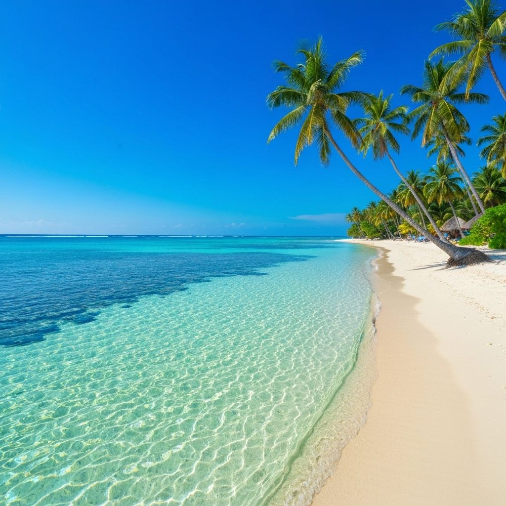 Tropical Paradise Rendering